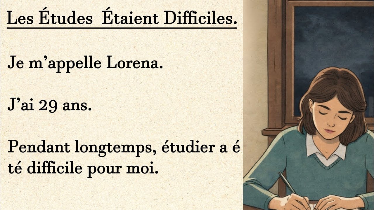 I Almost Gave Up Studying | Learn French with Simple Story