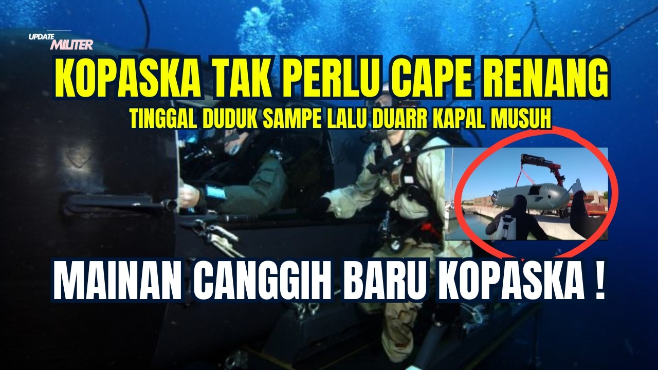 Diam Diam Indonesia Datangkan DS 8 Italia Senjata Senyap Kopaska yang Bisa Mengubah Peta Perang Laut