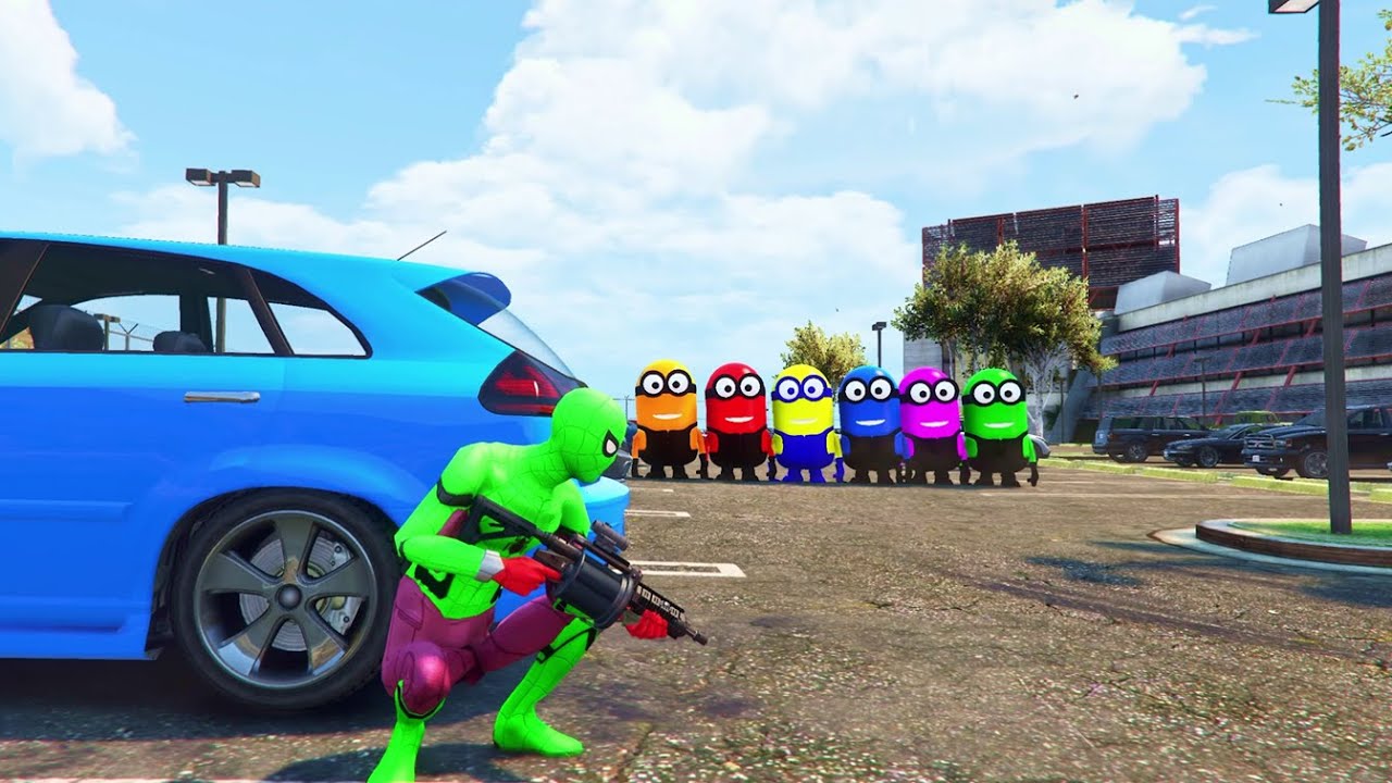 Spiderman vs Minion – Crazy Ragdoll Fights & Funny Moments! EP 1
