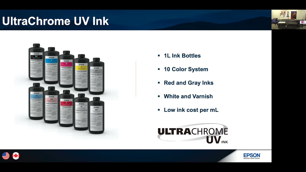 Epson SureColor V7000 UV Flatbed – Technical Overview