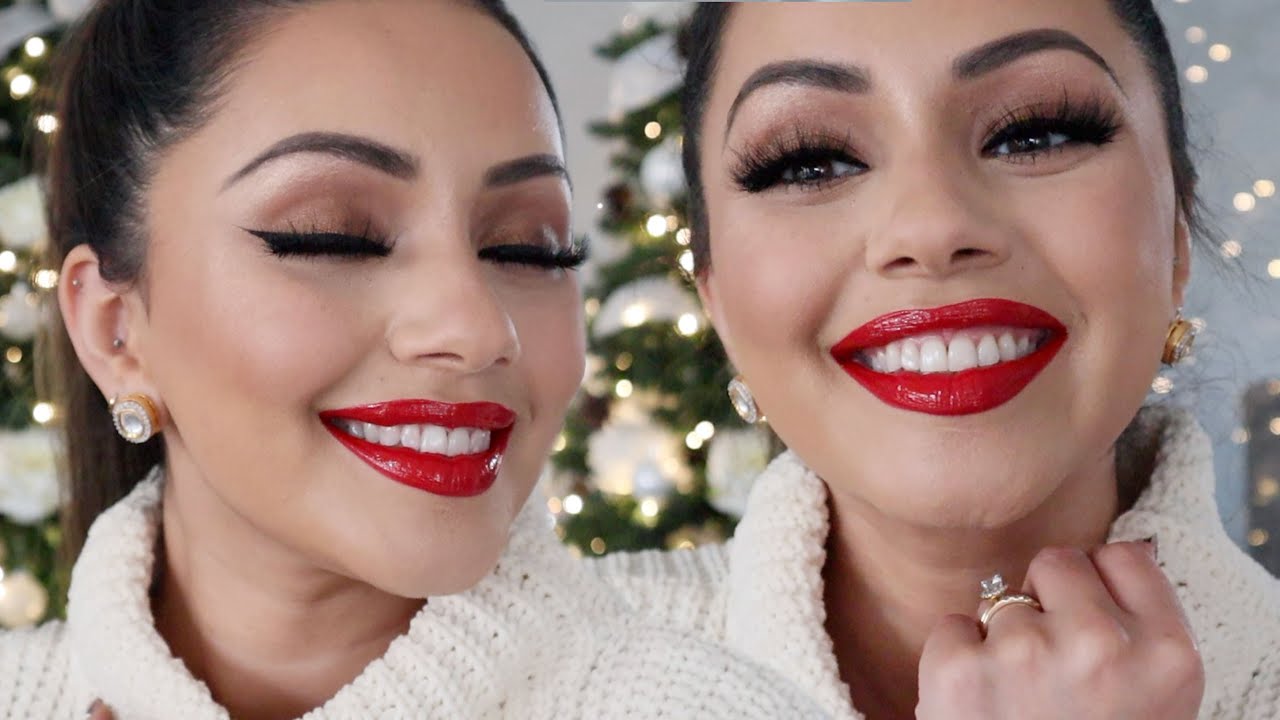 THE ULTIMATE EASY + CLASSIC CHRISTMAS MAKEUP 2019 TUTORIAL | KAUSHAL BEAUTY