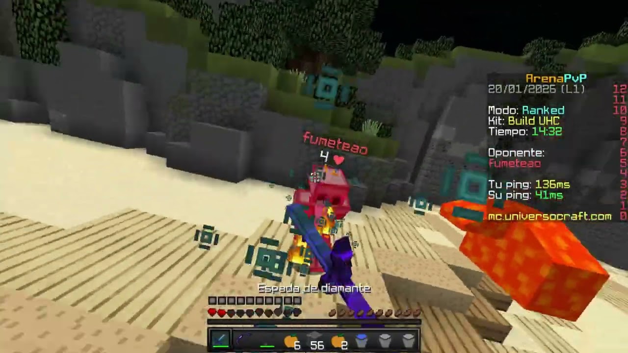 ABRAMSINH VS FUMETEAO BUILD UHC EN UNIVERSOCRAFT