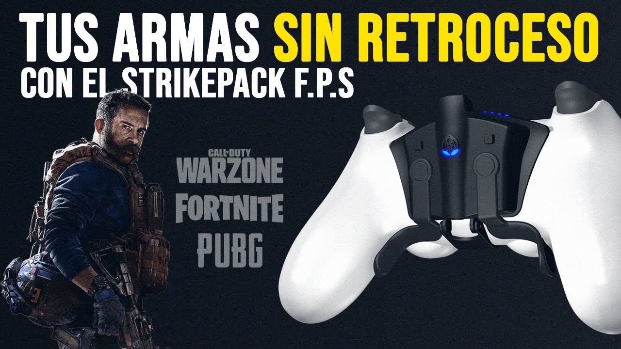 Como configurar ANTI RECOIL de ARMAS con STRIKEPACK FPS en PS4 [Warzone, Fornite, PUBG y más]