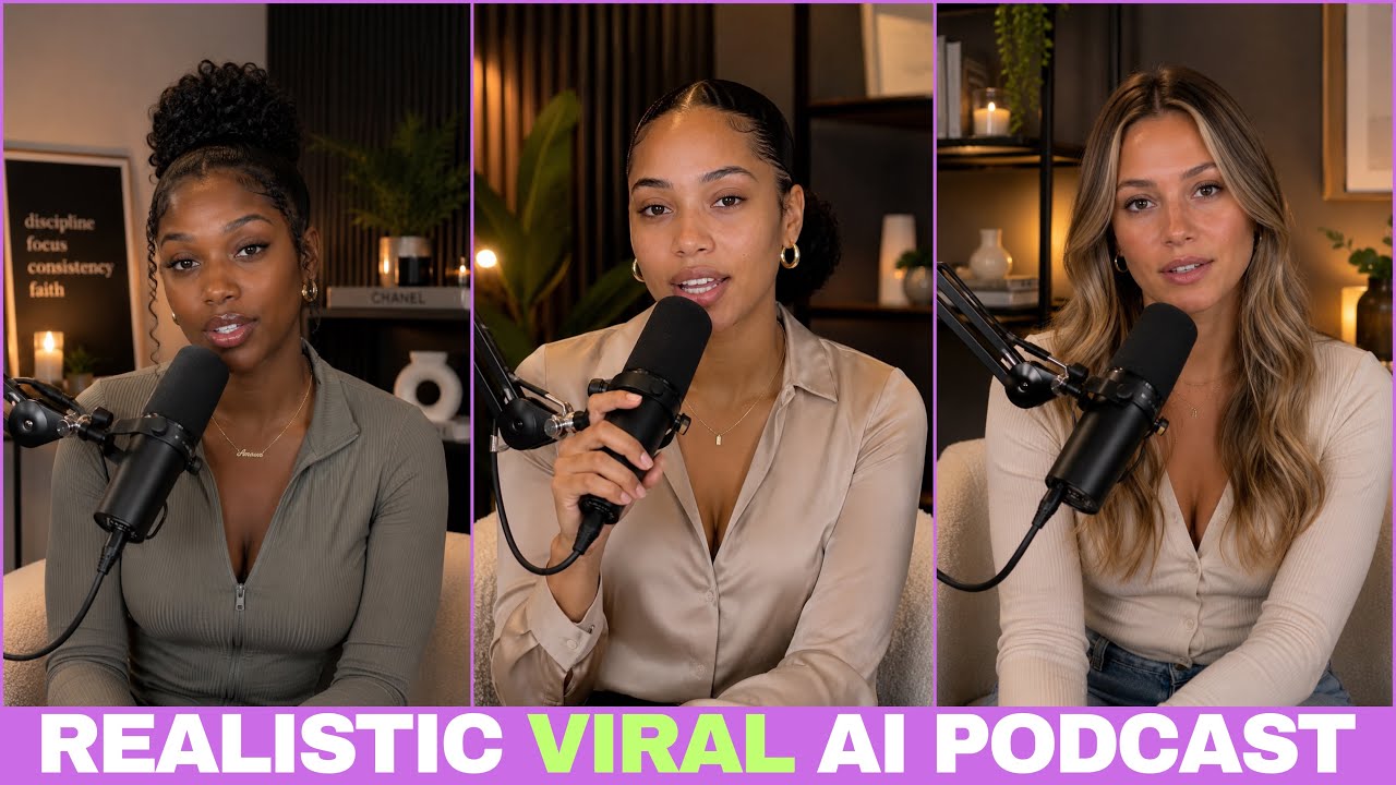 How I Create Realistic AI Podcasts for FREE | Step-by-Step Guide
