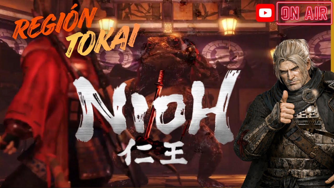 EN VIVO 🔴 NIOH | Explorando Tōkai tras derrotar al maestro de Hattori