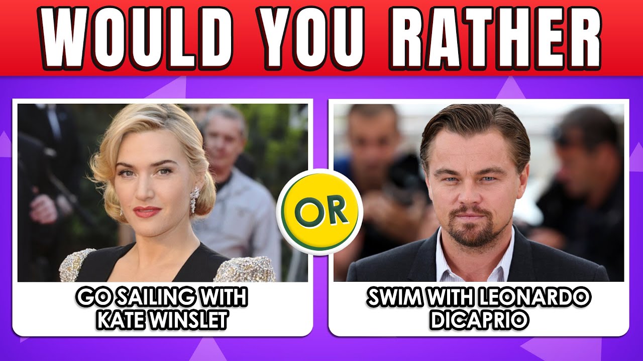 Would You Rather | Celebrity Edition! 😎 [HARD Choices]