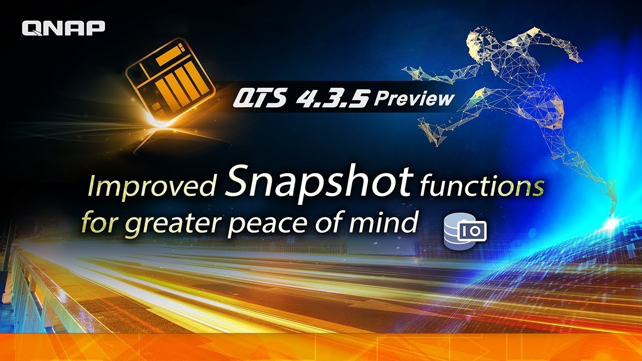 QTS 4.3.5 preview: Improved snapshot functions for greater peace of mind