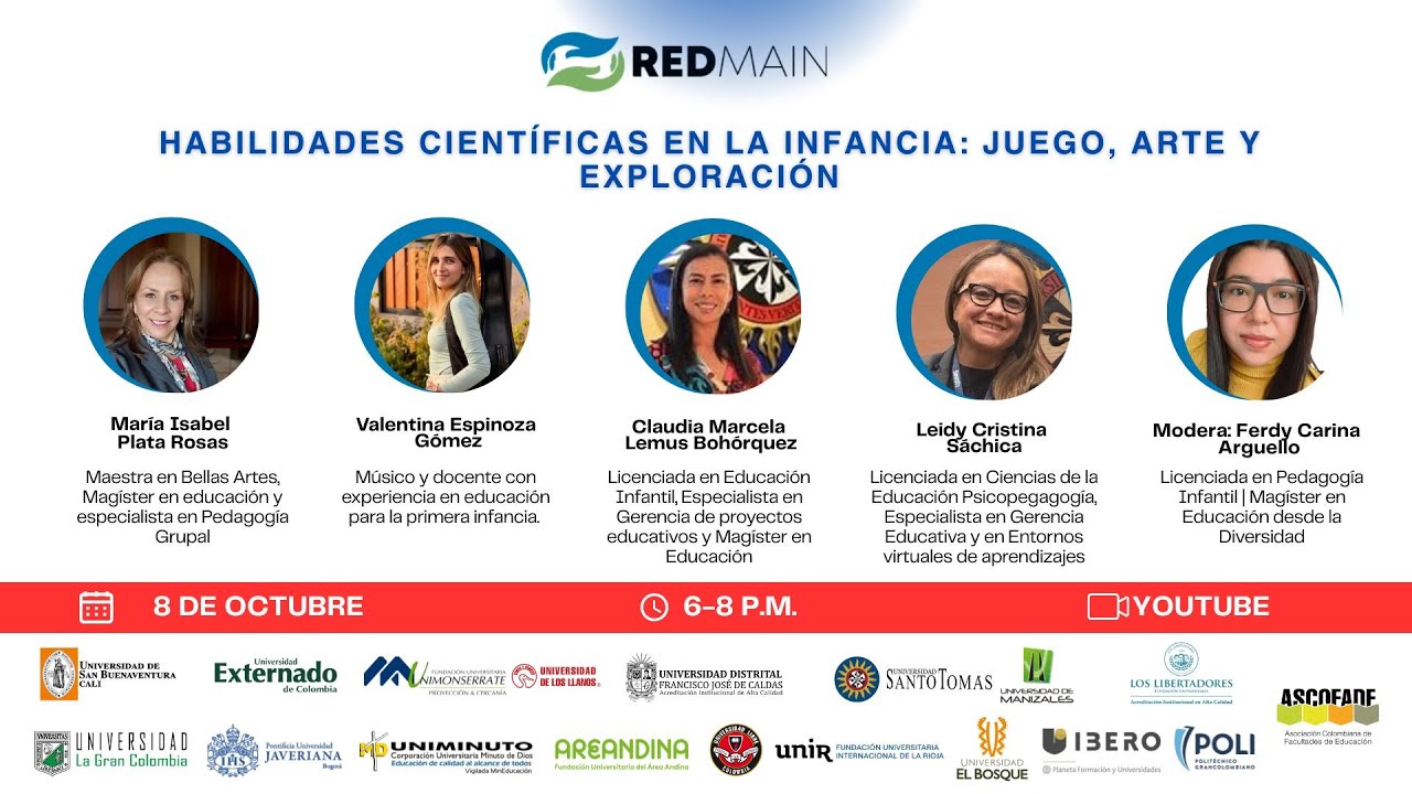 Habilidades científicas en la infancia: juego, arte y exploración | Cátedra Itinerante 2025