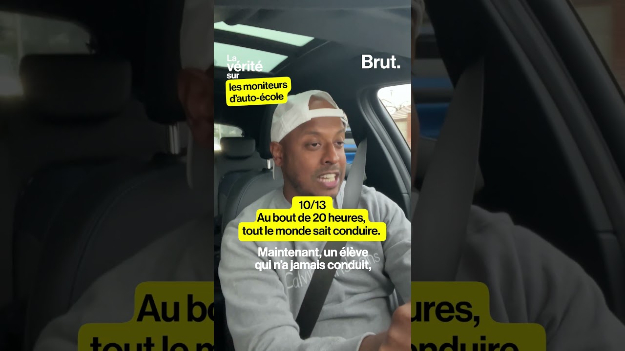 La v&eacute;rit&eacute; sur les moniteurs d'auto-&eacute;cole : au bout de 20h de conduite tout le monde sait conduire.