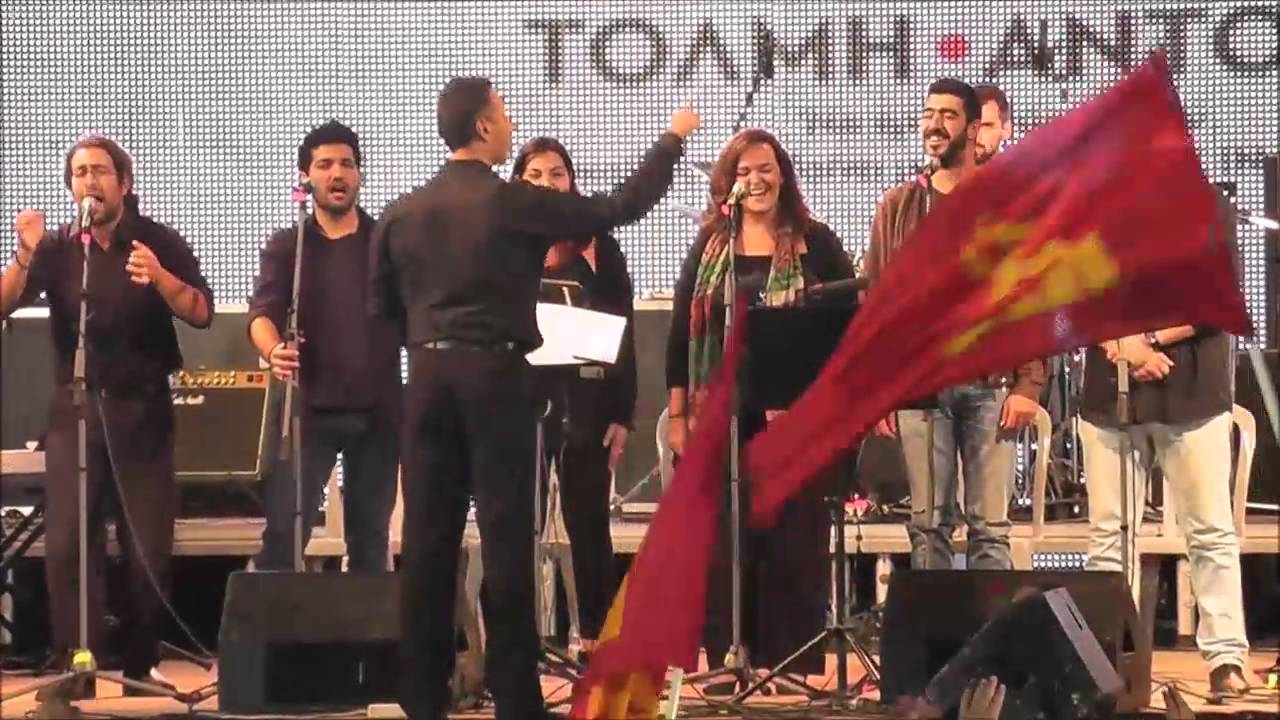 Τα οχυρά της Νάουσας(Ανέκδοτο τραγούδι του ΔΣΕ)  -42o Φεστιβάλ ΚΝΕ - Οδηγητή στο Πάρκο Τρίτση