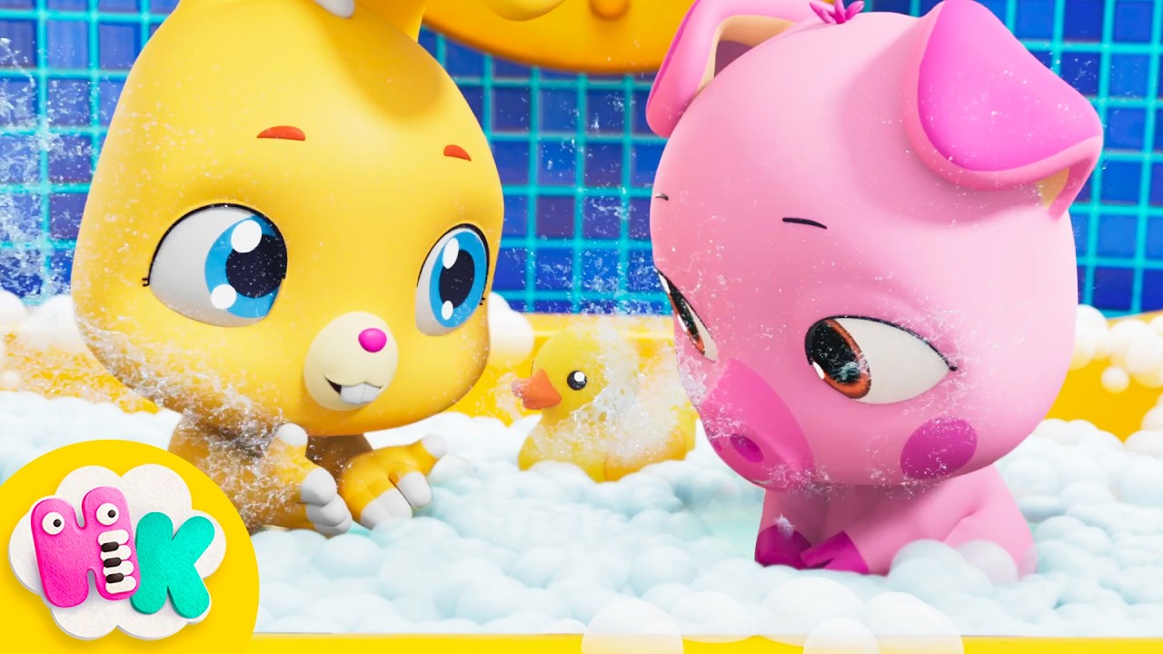 Badelied 🛁🫧 Jetzt ist Badezeit! 🧼 Lied f&uuml;r Kinder | HeyKids Kinderlieder TV