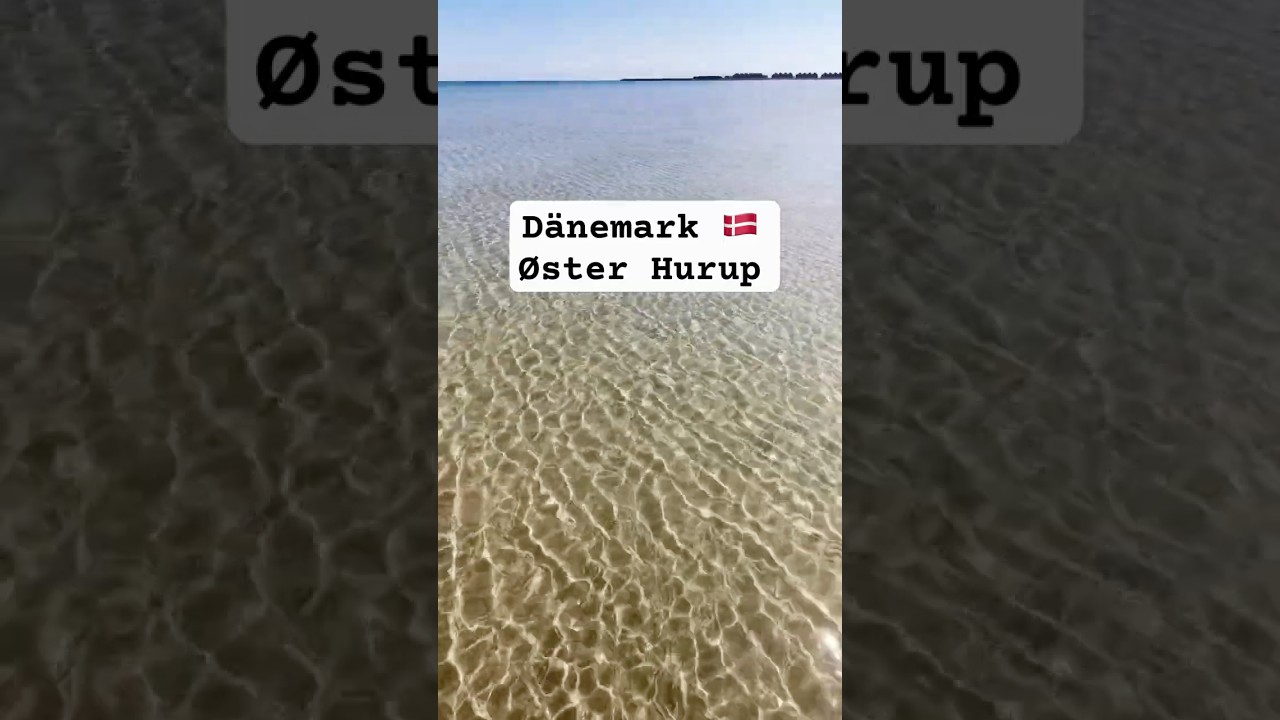 Kennst du schon diesen wundersch&ouml;nen Badestrand in D&auml;nemark? #danemark #osterhurup #strand #short