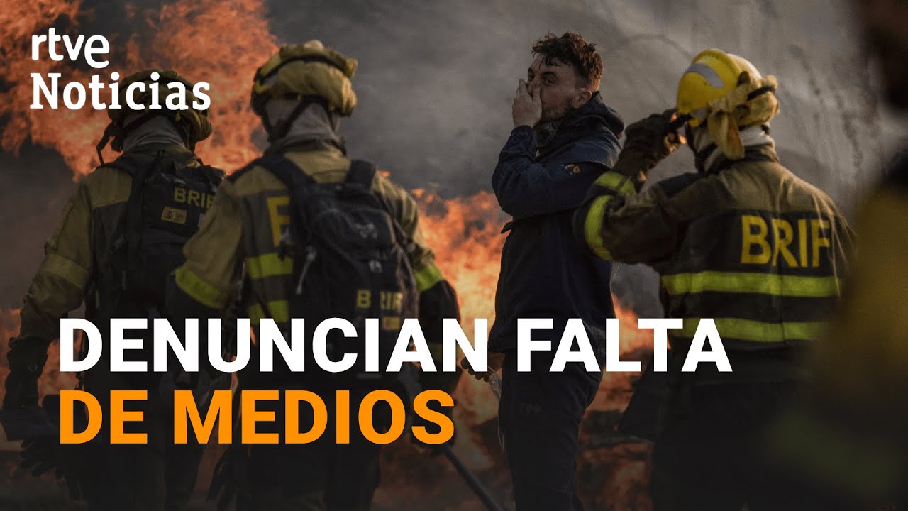 INCENDIOS: Así son las CONDICIONES de los PROFESIONALES que LUCHAN contra las LLAMAS | RTVE Noticias