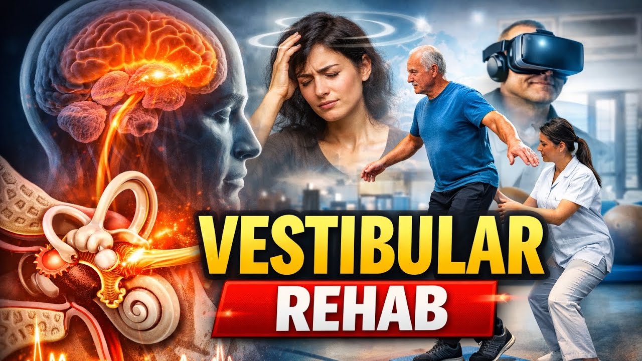 Vestibular Rehab Explained in English: Fix Dizziness & Vertigo FAST!