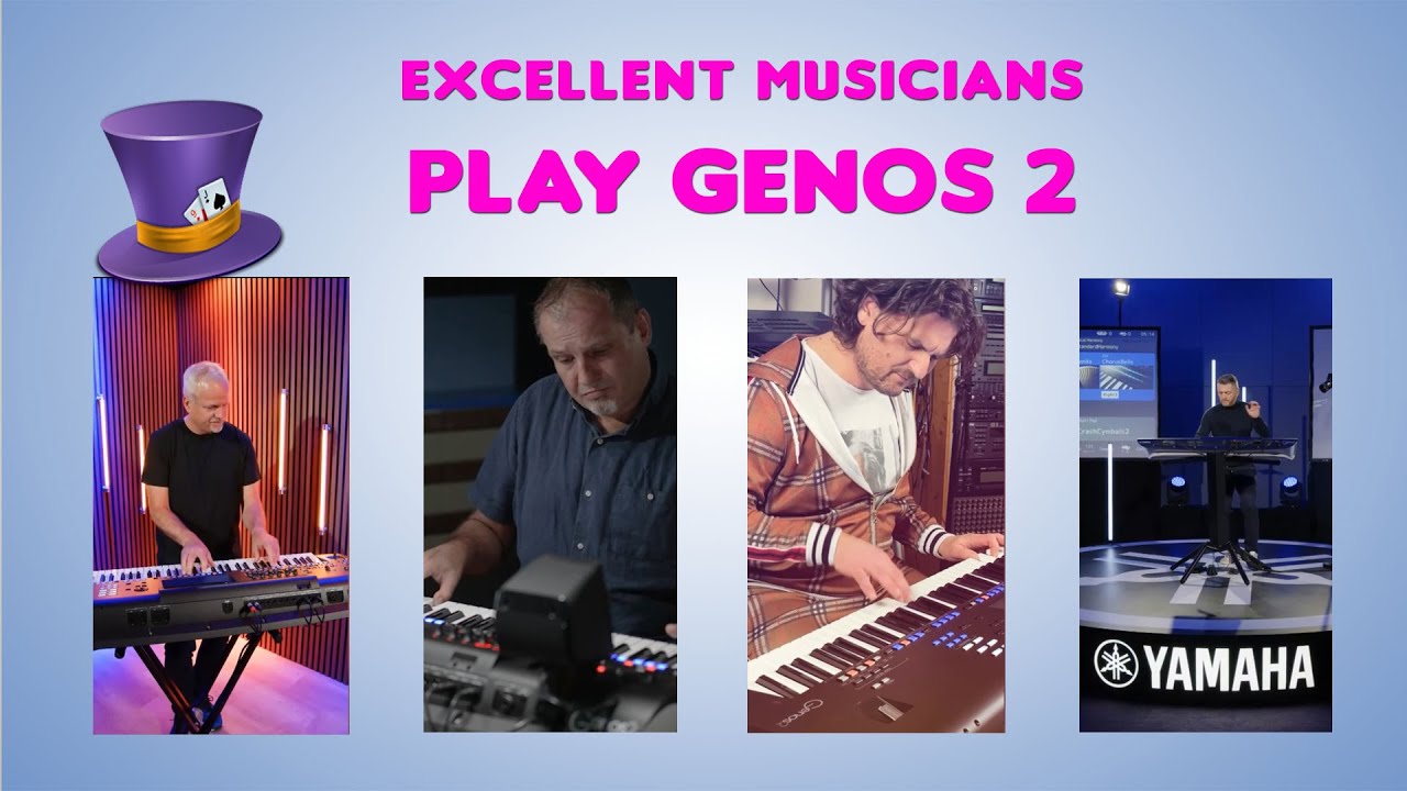 Аранжировщик Yamaha Genos2 — пара отличных музыкантов, демонстрирующих различные стили и звучание.