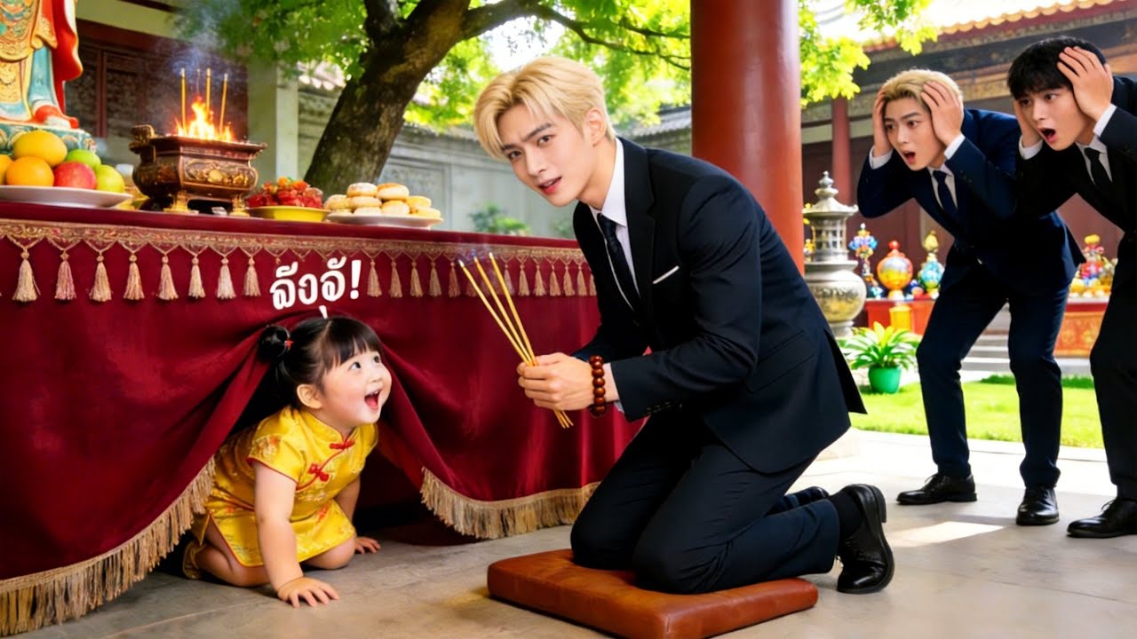 ¡CEO estéril reza por hijos en el templo! Pero una niña idéntica lo llama papá ¡Destino impactante!