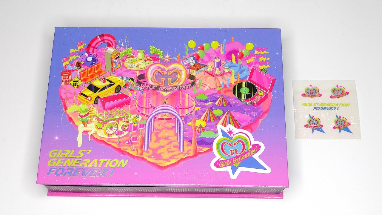 [ASMR] Unboxing Girls' Generation 소녀시대 7th Korean Studio Album FOREVER 1 (DELUXE Edition)