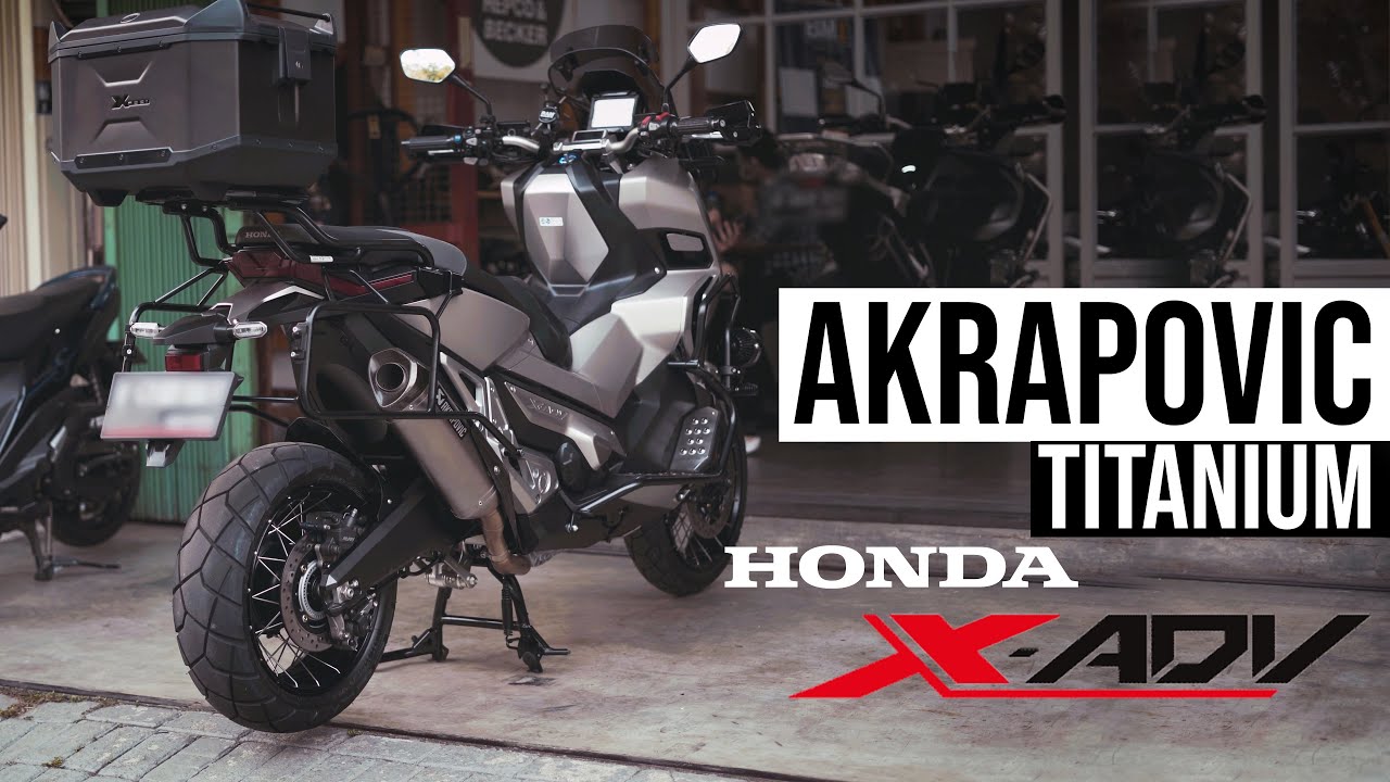 Honda X ADV Modified With Akrapovic Exhaust | Sound Check | Omura TV prod.