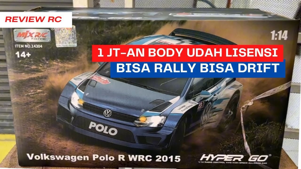 RC RALLY 1JT-an GACOR DI TAHUN 2025 BRUSHLESS || MJX VW POLO