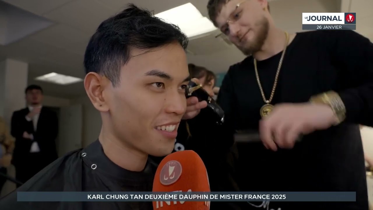 Mister Tahiti Karl Chung Tan élu 2e dauphin de Mister France 2025