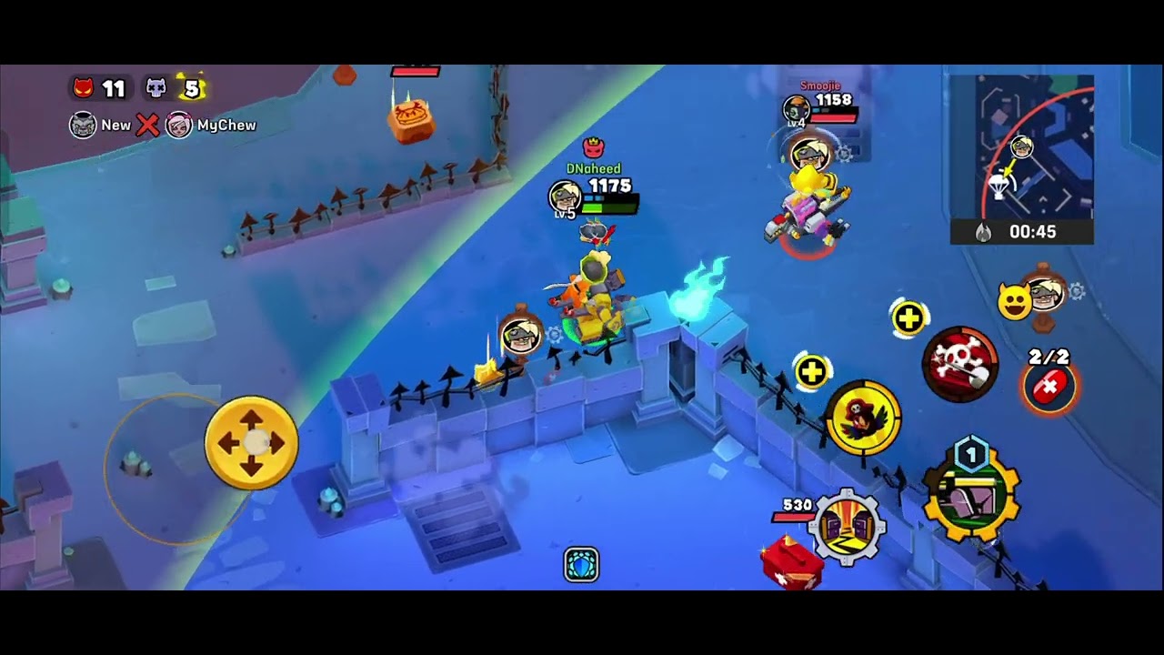 New Mobile Battle Royale! Villains Robot Battle Royale – Epic Fails & Wins | Video 213