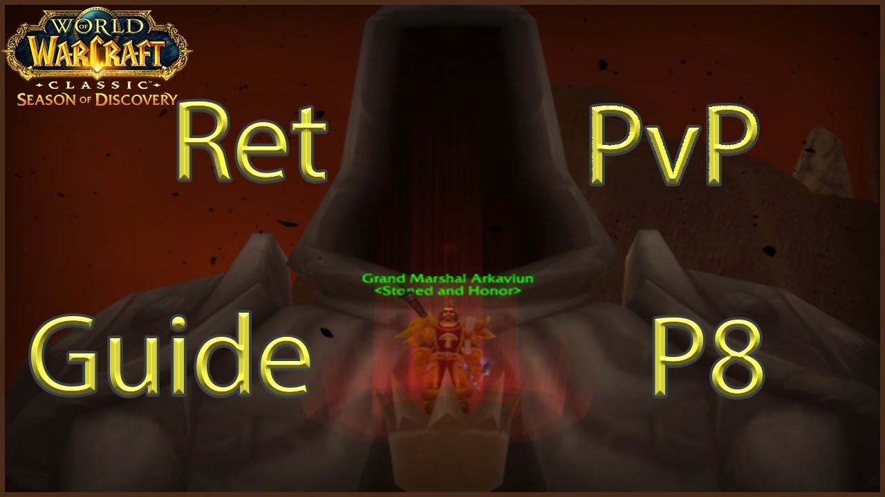 Ret paladin PvP Guide Phase 8 -SoD #worldofwarcraft