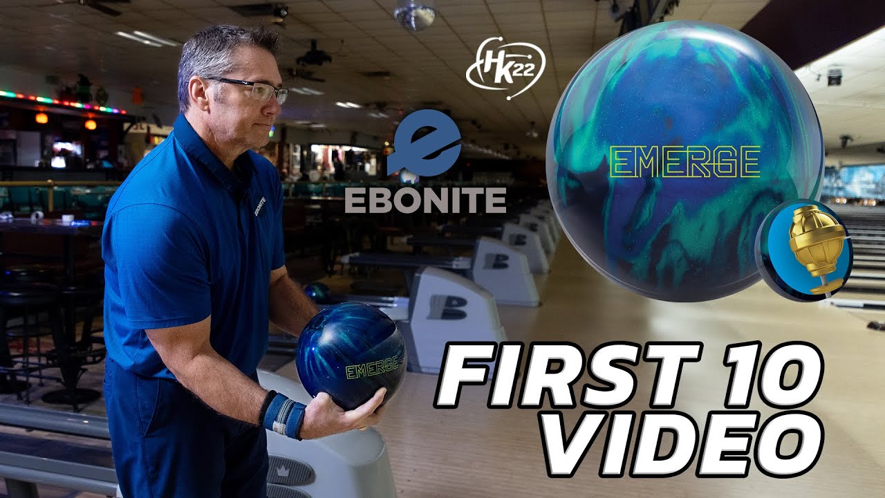 Ebonite Emerge Hybrid | First 10 w/ Dave Wodka