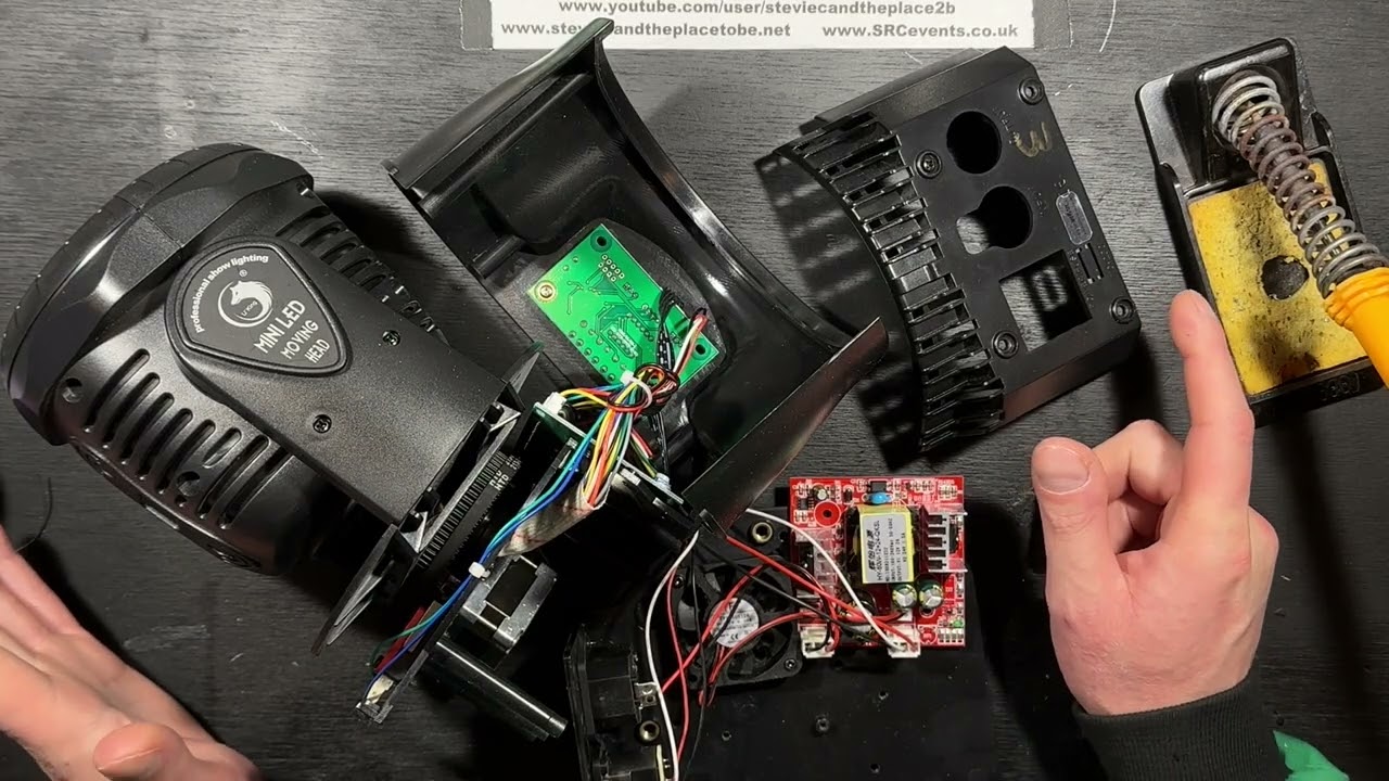 Bonus Video: RGBW LED Moving Head Repair