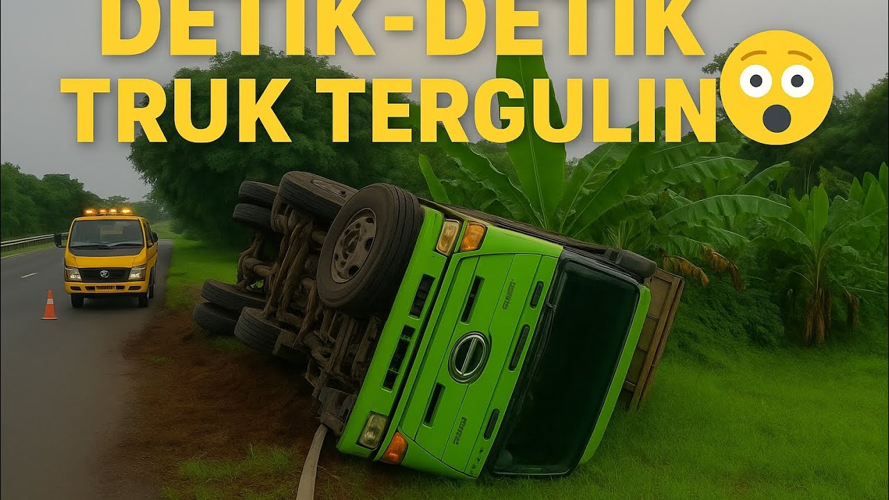 Kumpulan vidio mobil dan eksavator terguling 😱