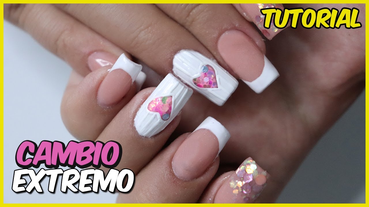 Como Hacer Refill o Relleno de Uñas Acrílicas | Retoque de Uñas