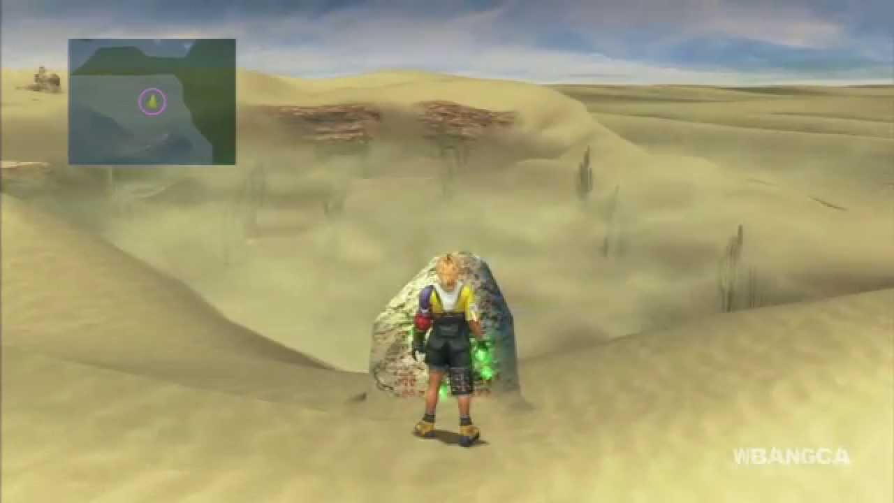 Final Fantasy X | HD - Mercury Crest & Sigil Bikanel Island Cactur Quest