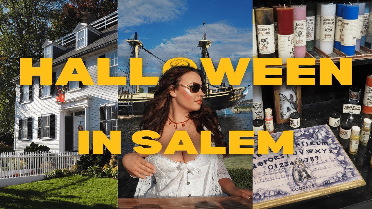 Exploring Salem, MA at Halloween: Spooky Travel Vlog 🎃👻