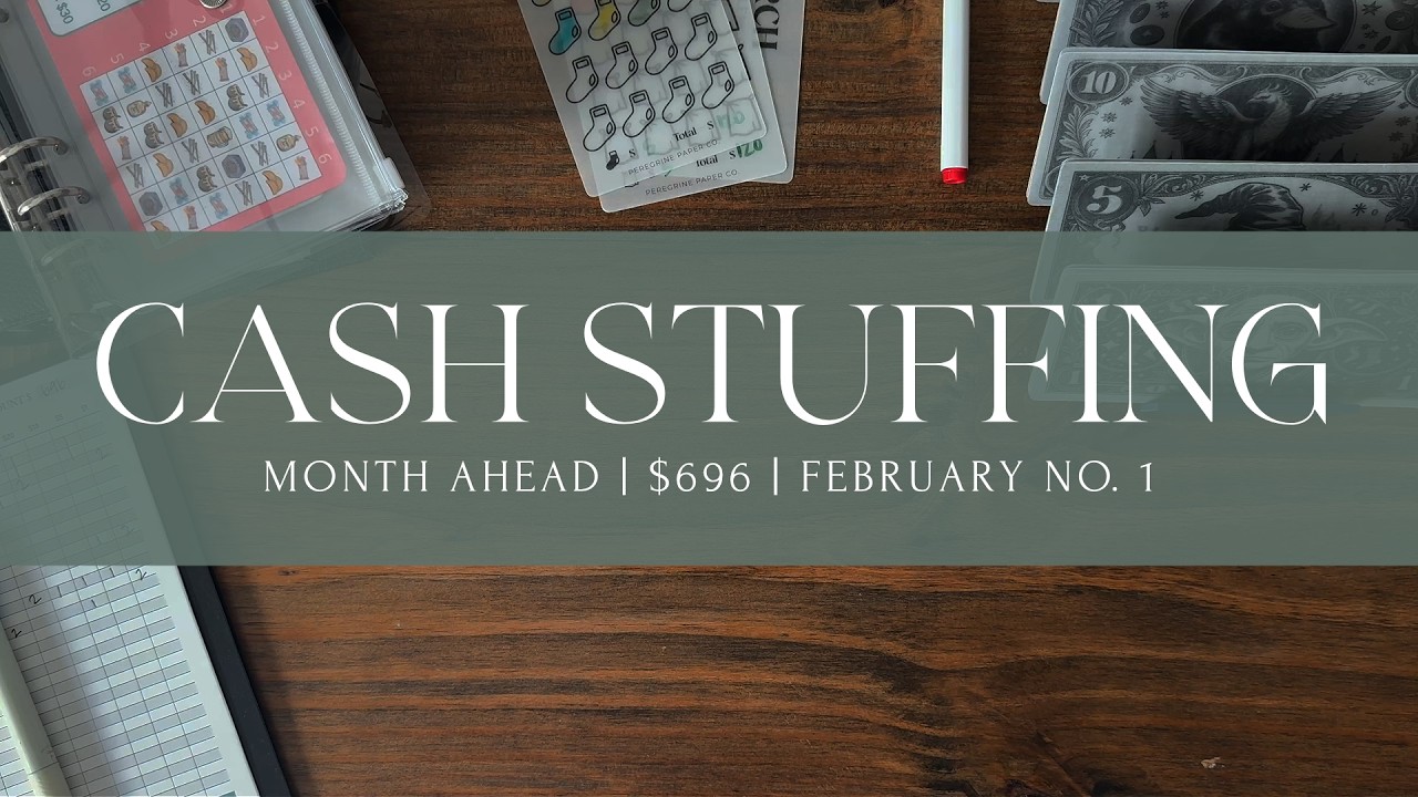 Digital Cash Stuffing ✨$696 | Sinking Funds & Savings Challenges