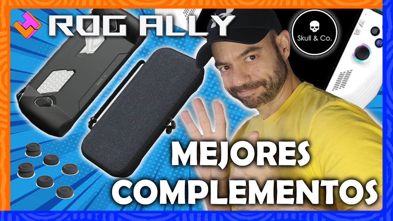 ✅ ROG ALLY - mis complementos IMPRESCINDIBLES #asusrogally  #asus #rogally #case