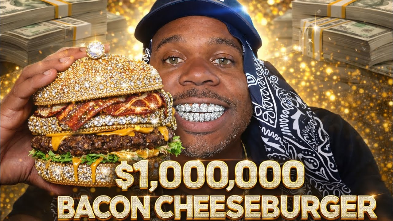 The First Million Dollar Bacon Cheeseburger