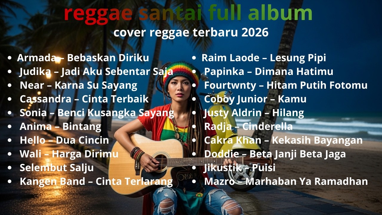 Album Reggae 2026 Terpopuler 🎧 Musik Cover Lagu Hits Indonesia Paling Santai