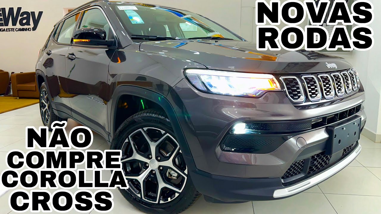 NOVO JEEP COMPASS 2025 VERSÃO LONGITUDE EM DETALHES | MUITO MELHOR QUE COROLLA CROSS E HONDA HRV!!!