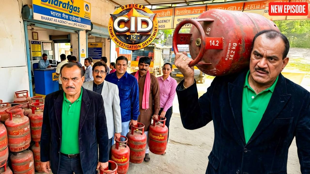 CID टीम ने LPG सिलेंडर लेने के लिए लगी Agency के लाइन में CID || Latest Episode 2026||