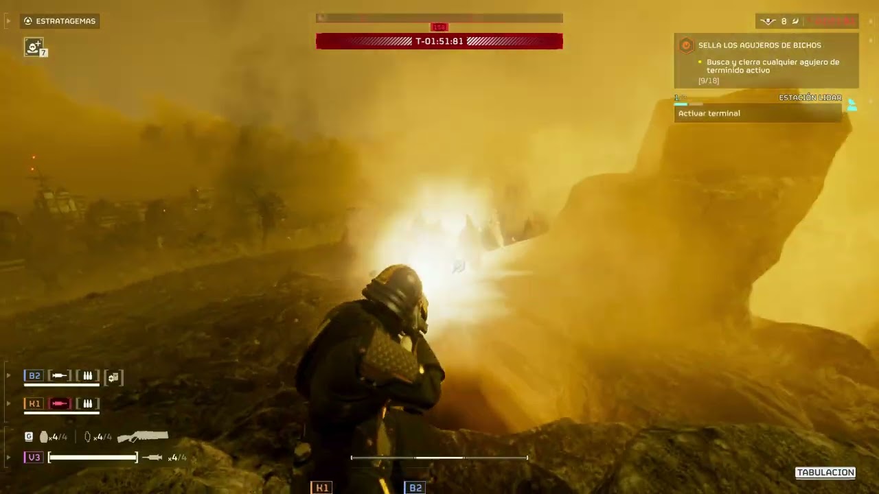 HELLDIVERS™ 2   Subimos a nivel 8 aqui si ya valimos.... pero la democracia fue repartida