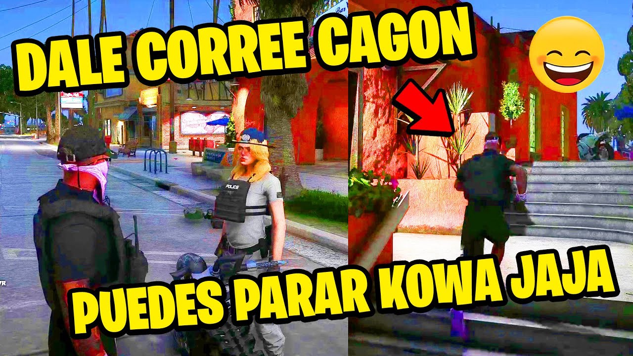 POLICIA EXPONE A KOWA Y EL LO SALE A BUSCAR AL POLICIA 😆 | DovuX Life | GTA 5 Roleplay | 