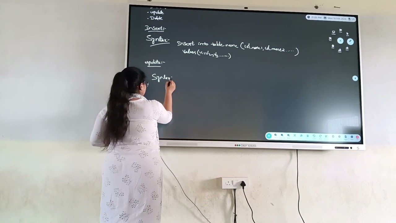 | DATA MANIPULATION LANGUAGE [DML] | DBMS | MANASA BODDEPALLI | 24B21A4406 | #TTL #KIET COLLEGE