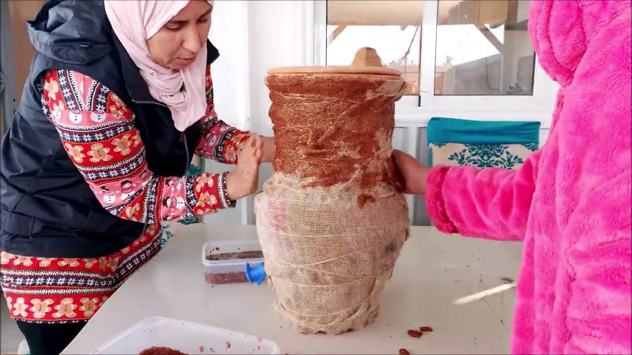 حياتنا فالبادية /شفو شنو درت للخابية /واش الخابية بصح ماتصفيش الماء