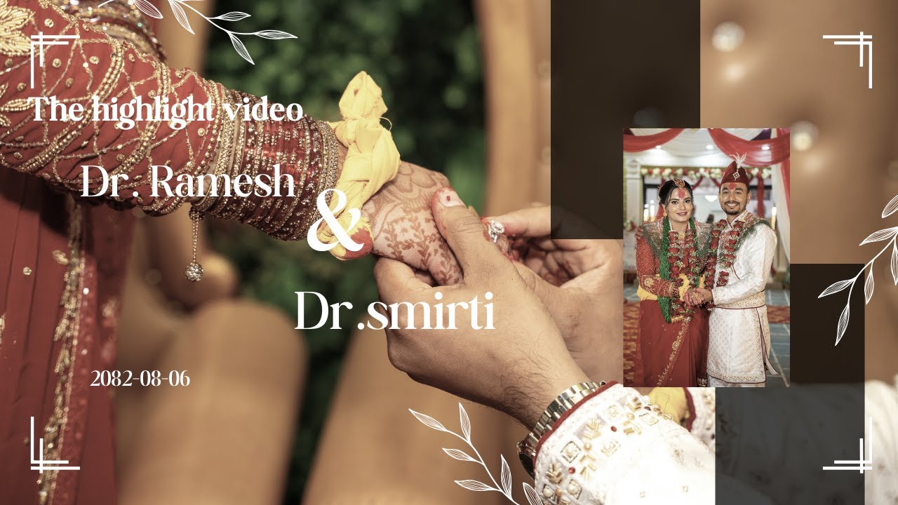 DR RAMESH WEDS DR SMIRTI  HALDI AND MEHANDI HIGHLIGHT