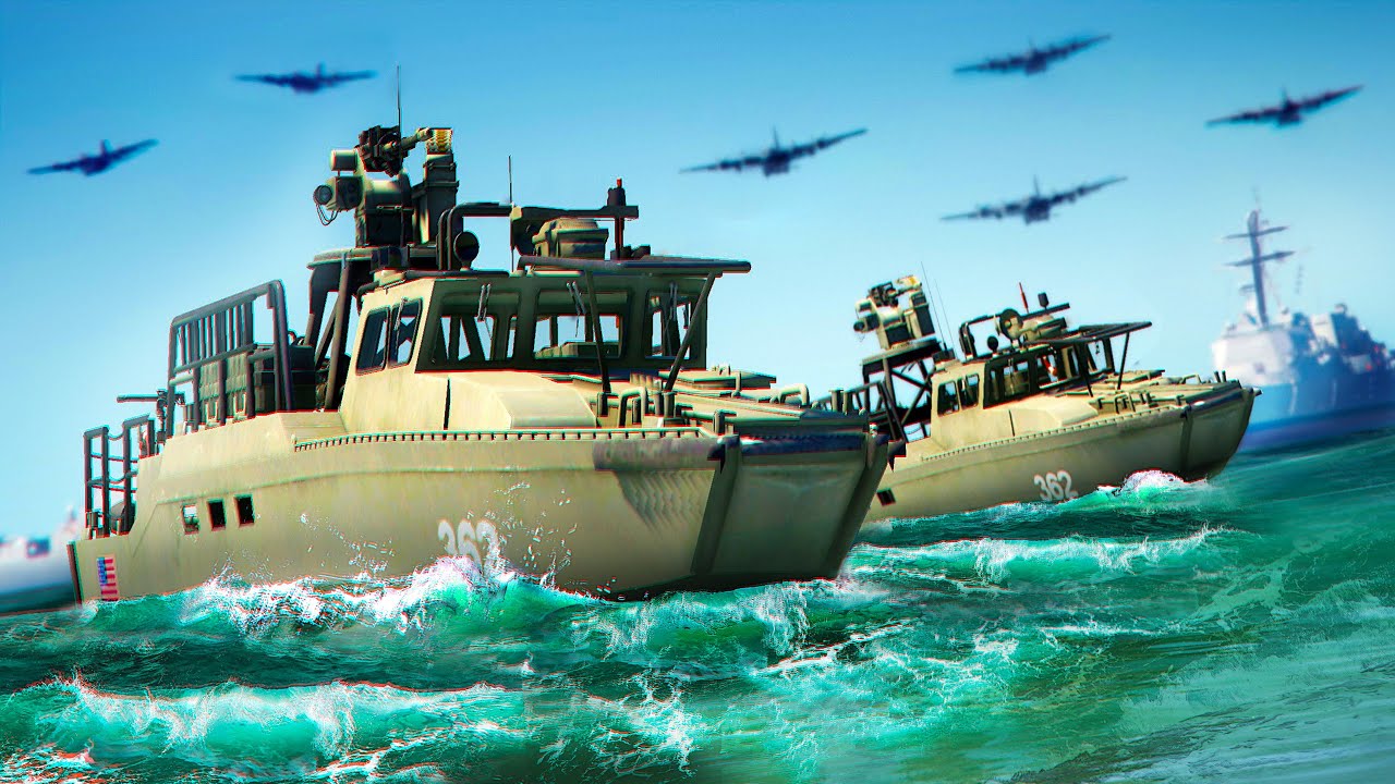 MODERN D-DAY INVASION in GTA 5!