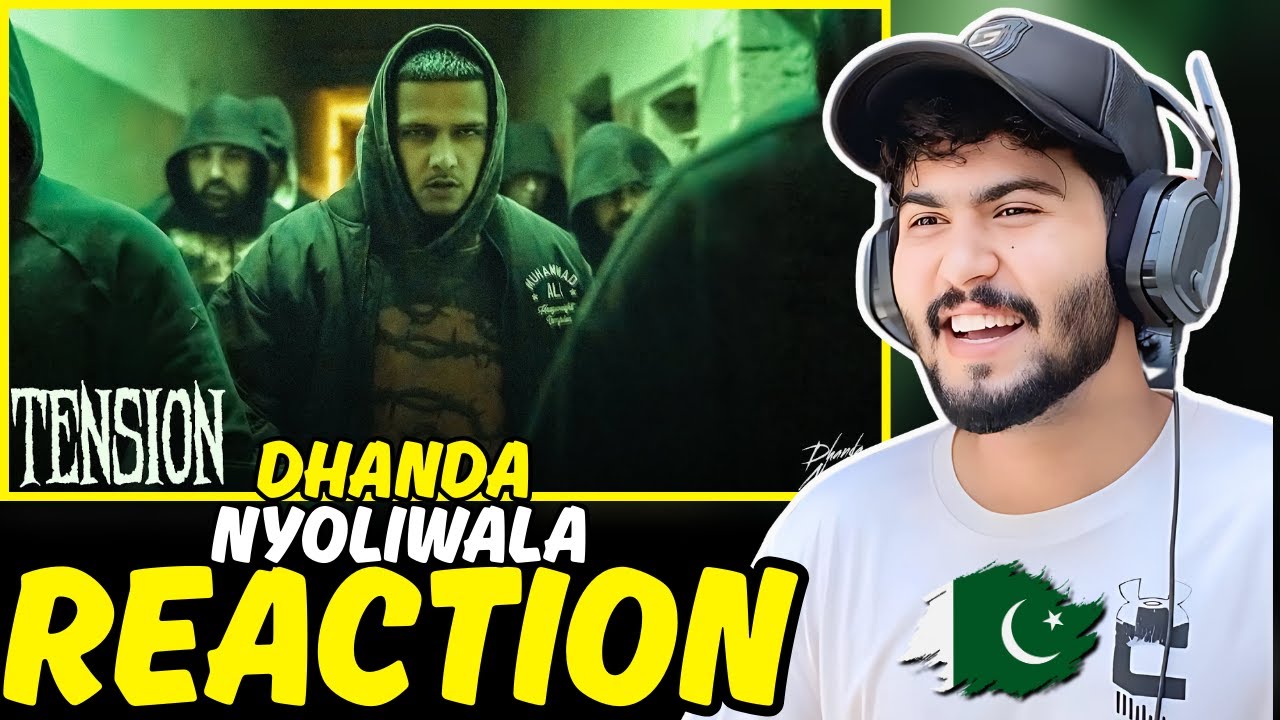 Reaction On Dhanda Nyoliwala - Tension (Official Music Video) 😍💀 | Usama Reaction