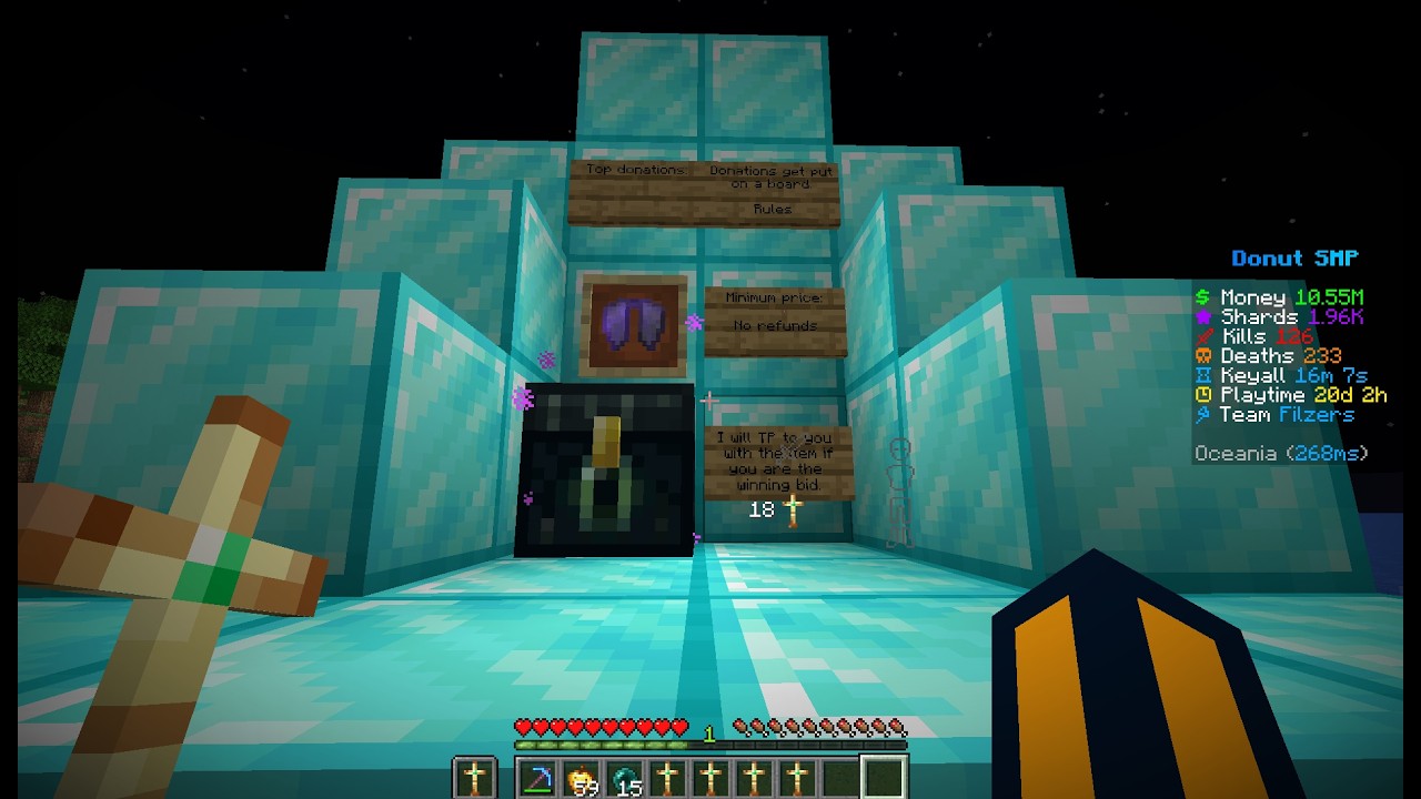 Donut smp live  Lootdrop !