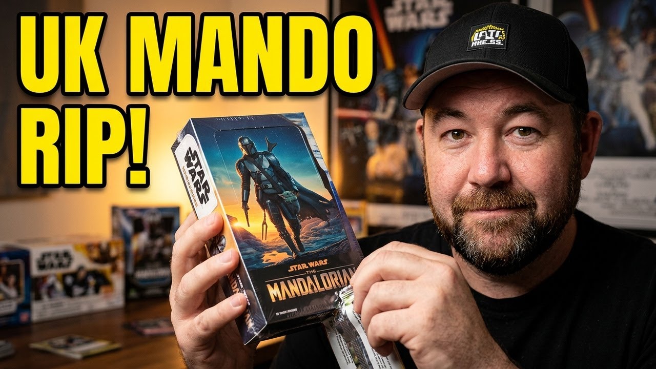 📦 Коробка с карточками Star Wars Mandalorian для Великобритании (RIP!) 1 и 2 сезоны 🔥 Topps 2021