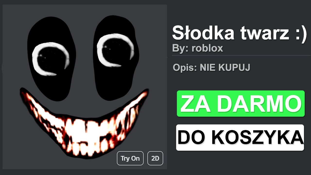NIGDY NIE KUPUJ TEGO PRZEDMIOTU w ROBLOX... 😰