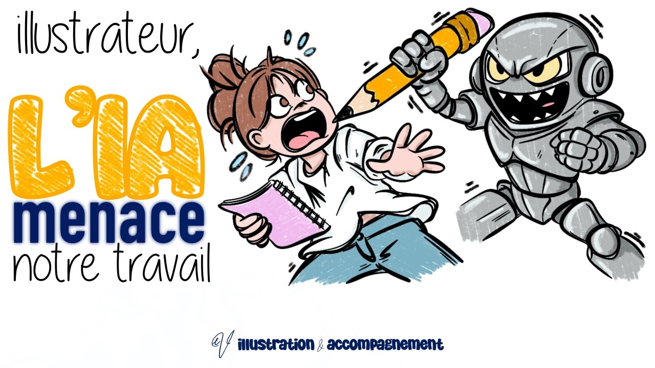Illustrateur: l’IA menace notre métier!!!