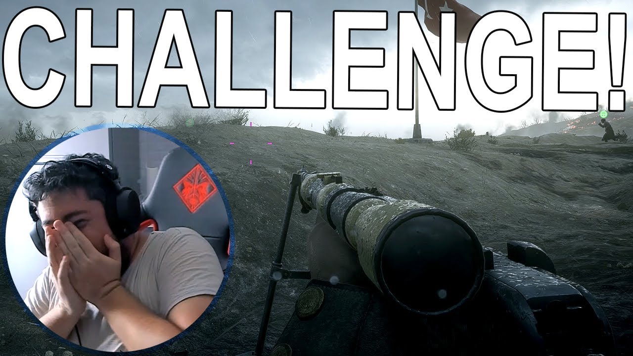 Yerde bulduğum silahlarla oynuyorum! | Battlefield 1 Challenge